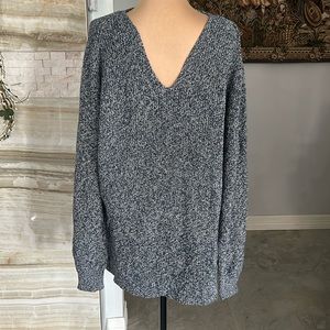 Goodthreads New without Tags Men’s Grey‎ V-Neck Sweater. Size XXL.